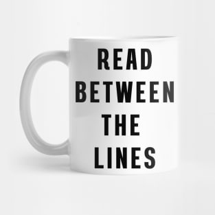 Read between the lines Mug